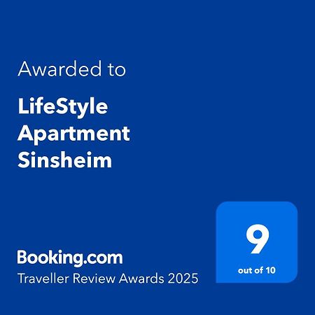 Lifestyle Apartment Sinsheim Eksteriør bilde